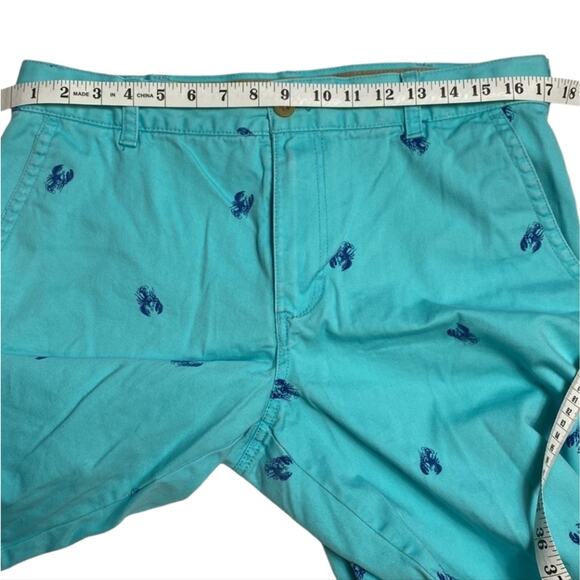 Men’s Izod All Over Lobster Print 100% Cotton Shorts Size 34 - Picture 5 of 7